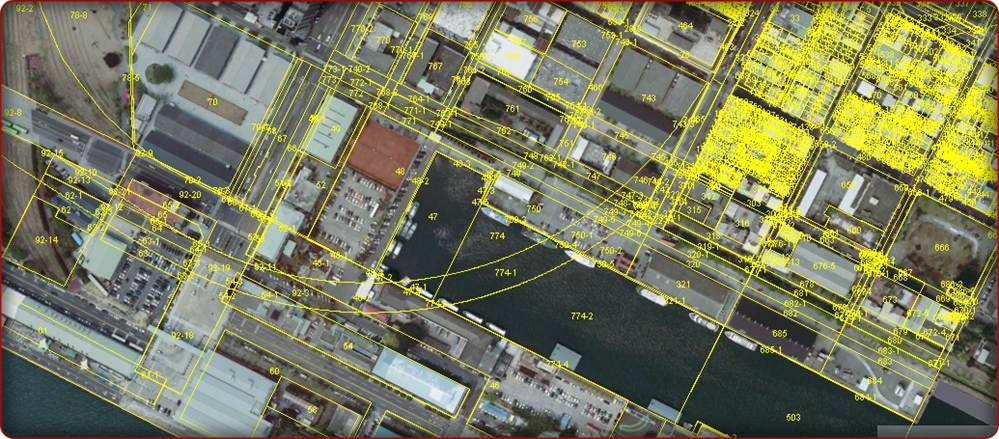 駁二地區空照圖